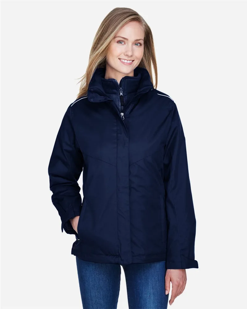 CORE365™ Women's 3-in-1 Jacket w/Fleece Liner view 2