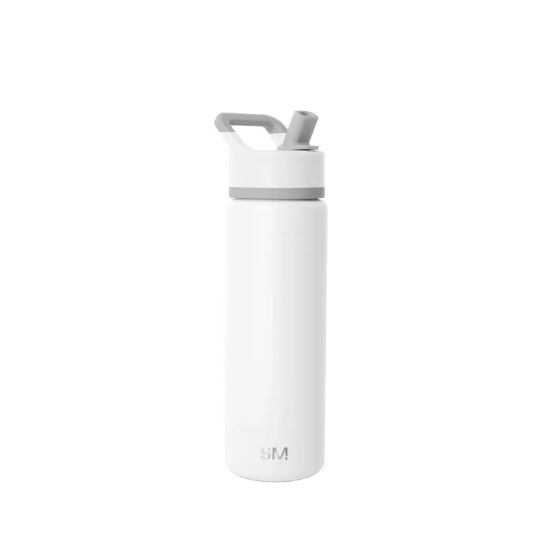 22 oz Simple Modern® Stainless Steel Double-Walled Insulated Summit Water Bottle with Straw Lid view 2