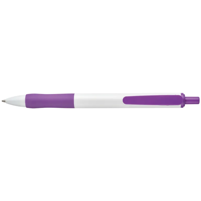 White/Purple Blank Front