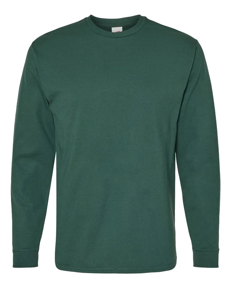 Hanes® Essential-T Long Sleeve T-Shirt view 6