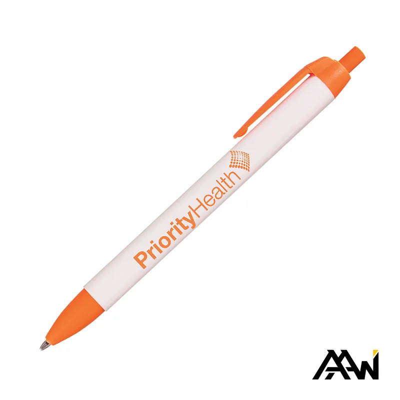 White / Orange