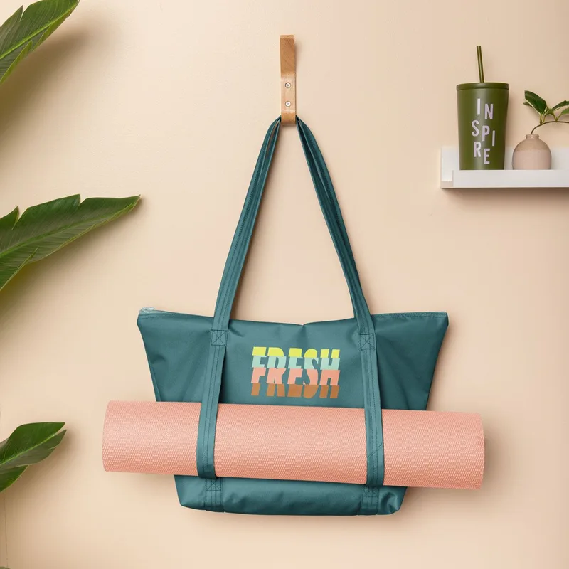 4CP 1000D RPET Weekender Yoga Tote view 7