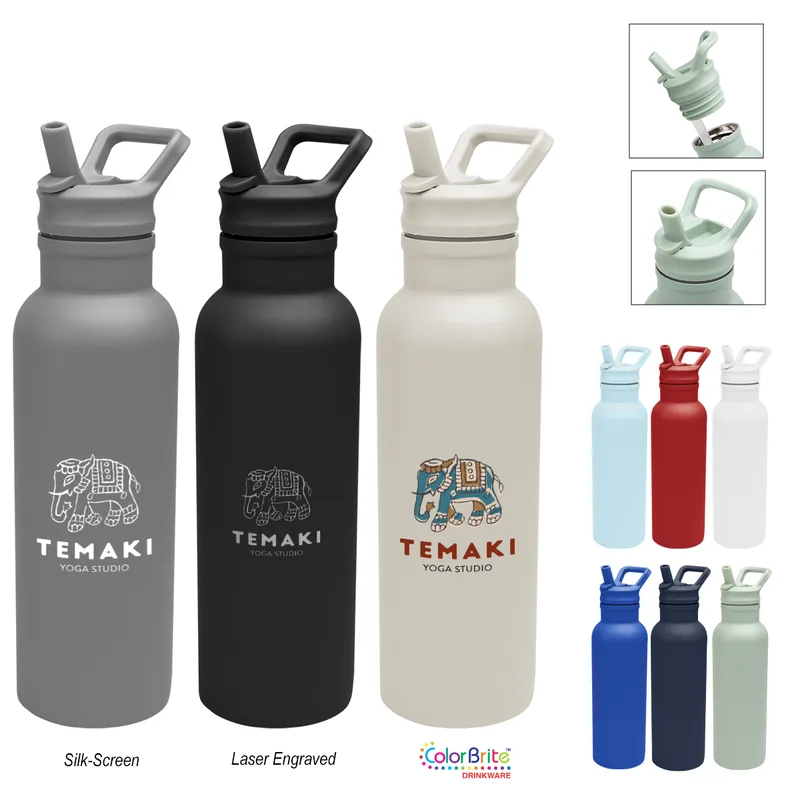 17 Oz. Hailey Recycled Stainless Steel Bottle view 2
