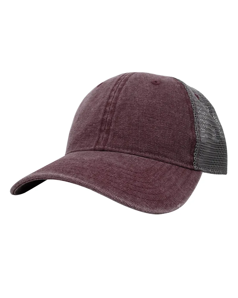 Burgundy/ Gray