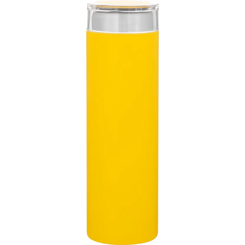 16.9 oz h2go Rocket Water Bottle (Matte Lemon) view 2