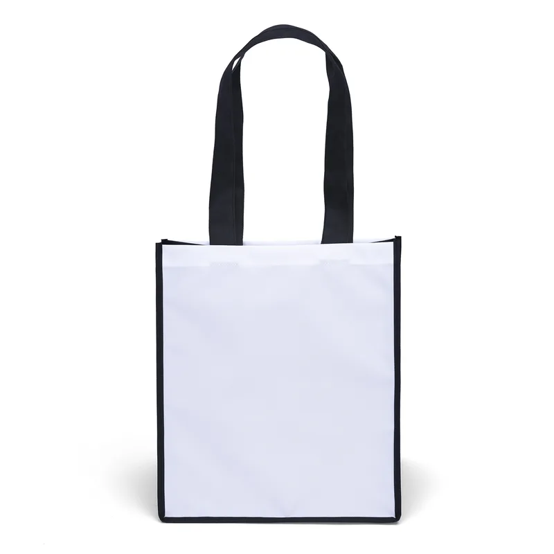 Scott™ - Heavy-Duty Polyester Tote - Sublimation 2 Sides (13" x 10" x 15") view 2
