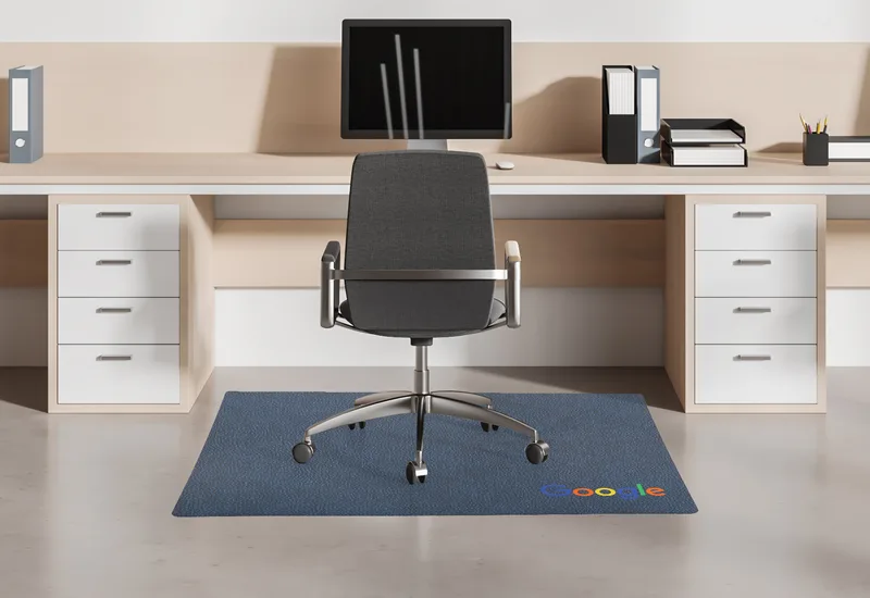 Desk Impressions Logo Chair Mat (3' x 4') view 4