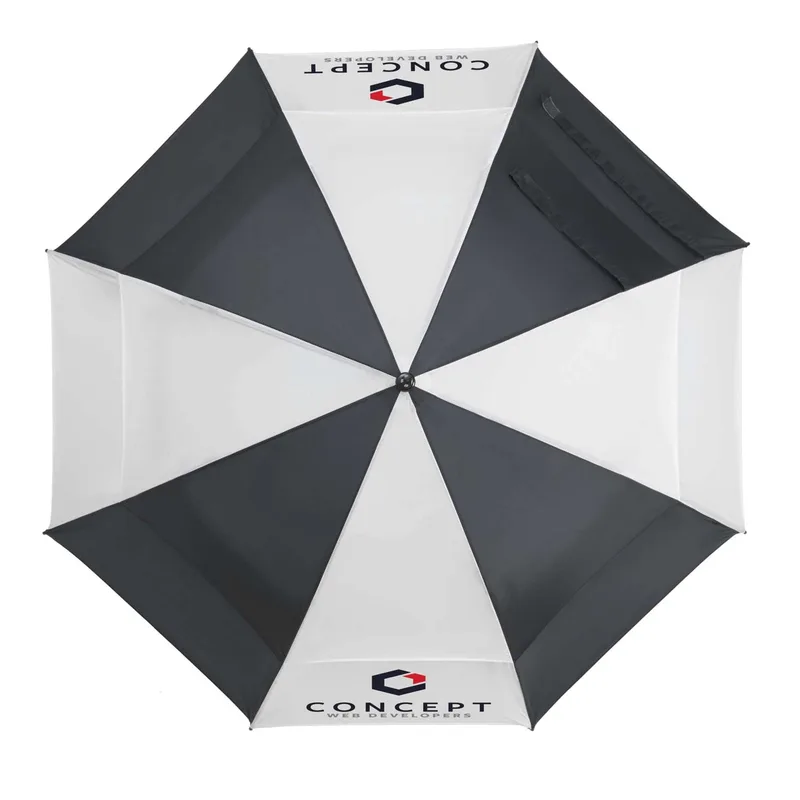 Challenger Alternating Panels Umbrella (2 Imprints) view 5
