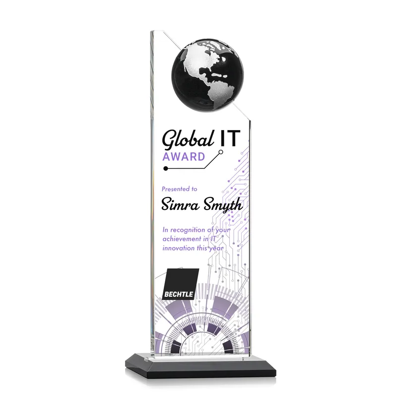VividPrint™, Black, Silver, Black, Silver 4" x 10.5" x 3"