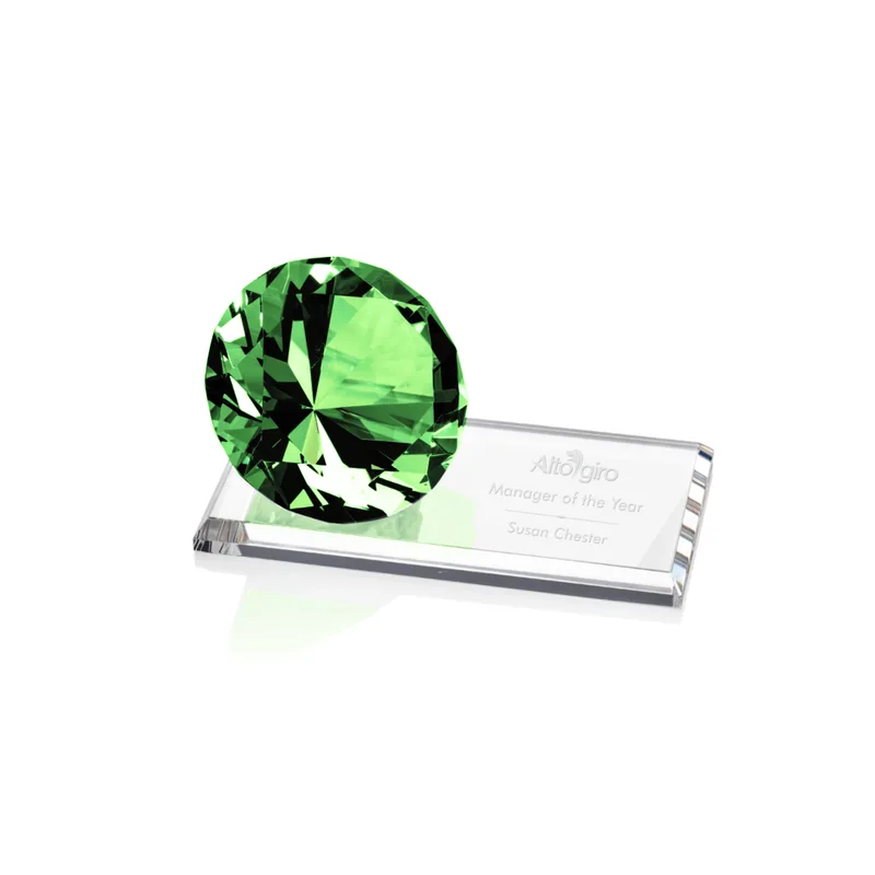 Emerald, 4" x 3"