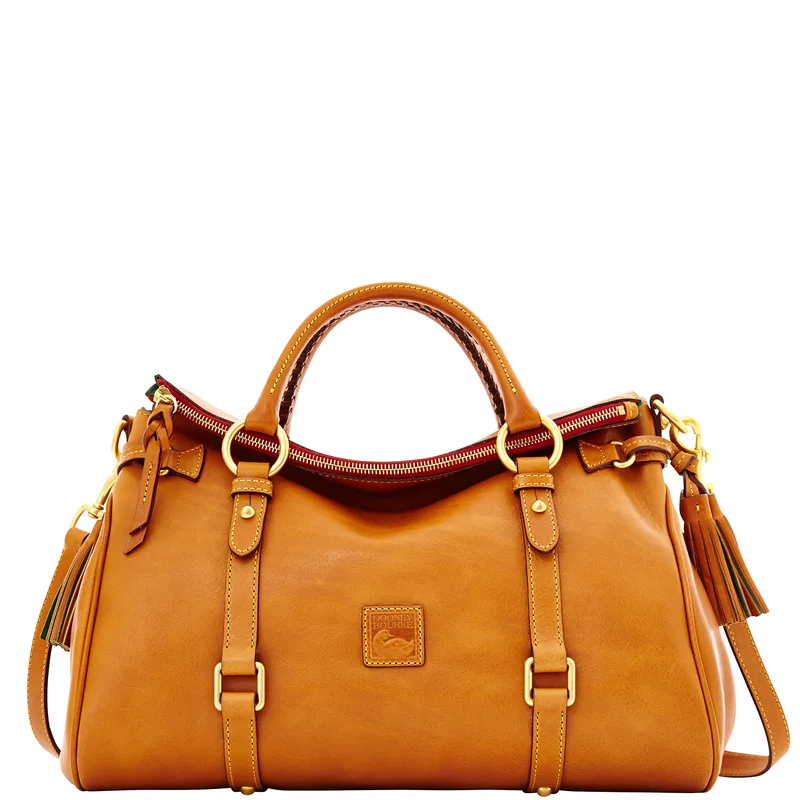 Dooney & Bourke Florentine Natural Large Satchel