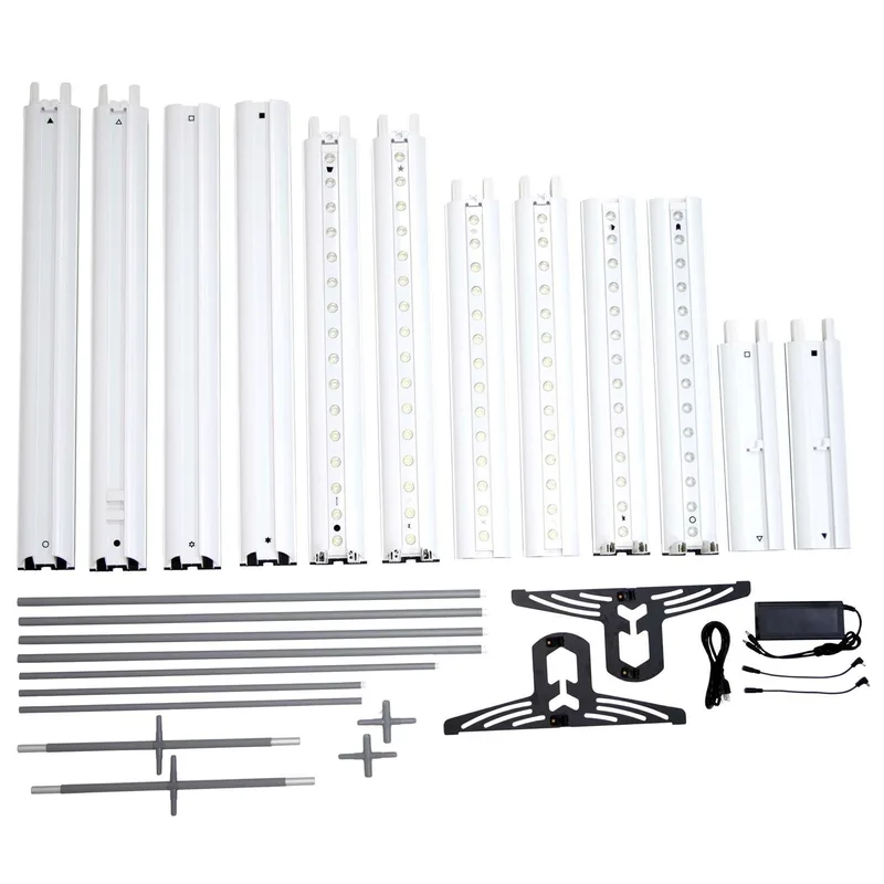 8'W x 6.5'H & 8'H Astra Wall Hardware view 4