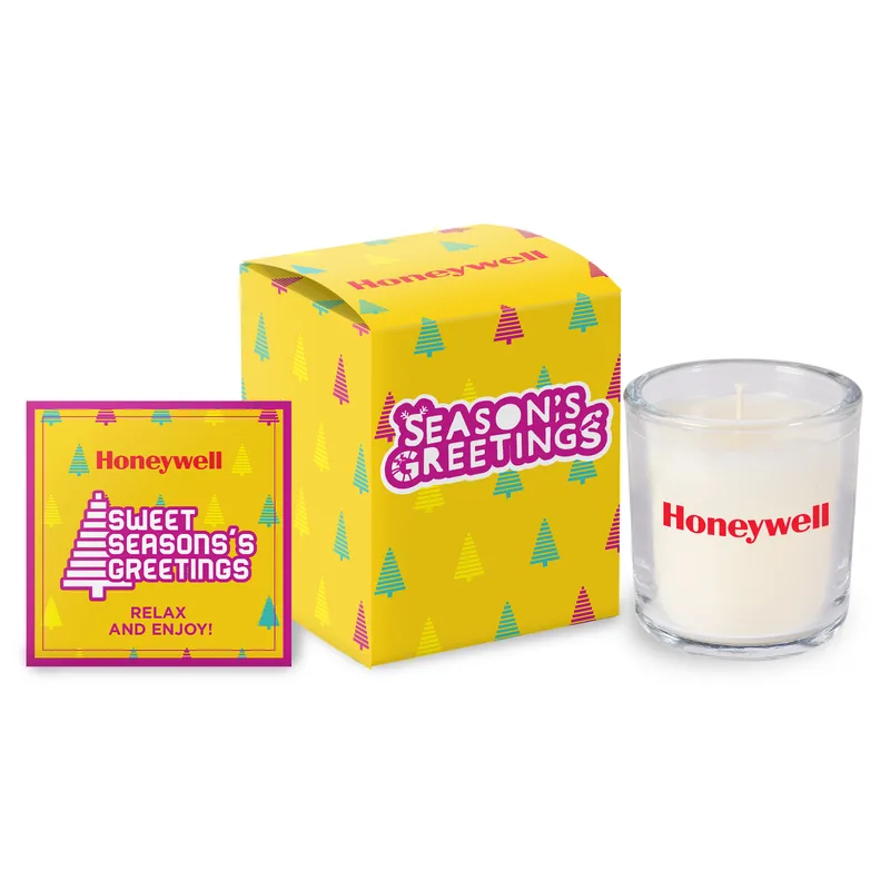 8.5 Oz. Glass Jar Candle in Soft Touch Gift Box