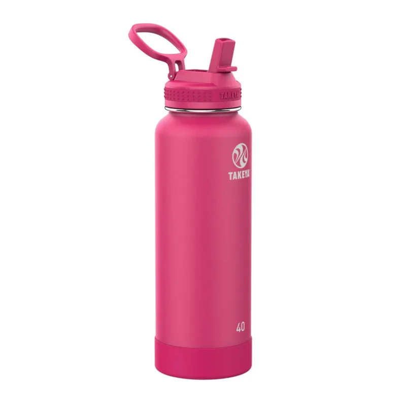 40 oz Takeya® Stainless Steel Insulated Pickle Ball Water Bottle view 4