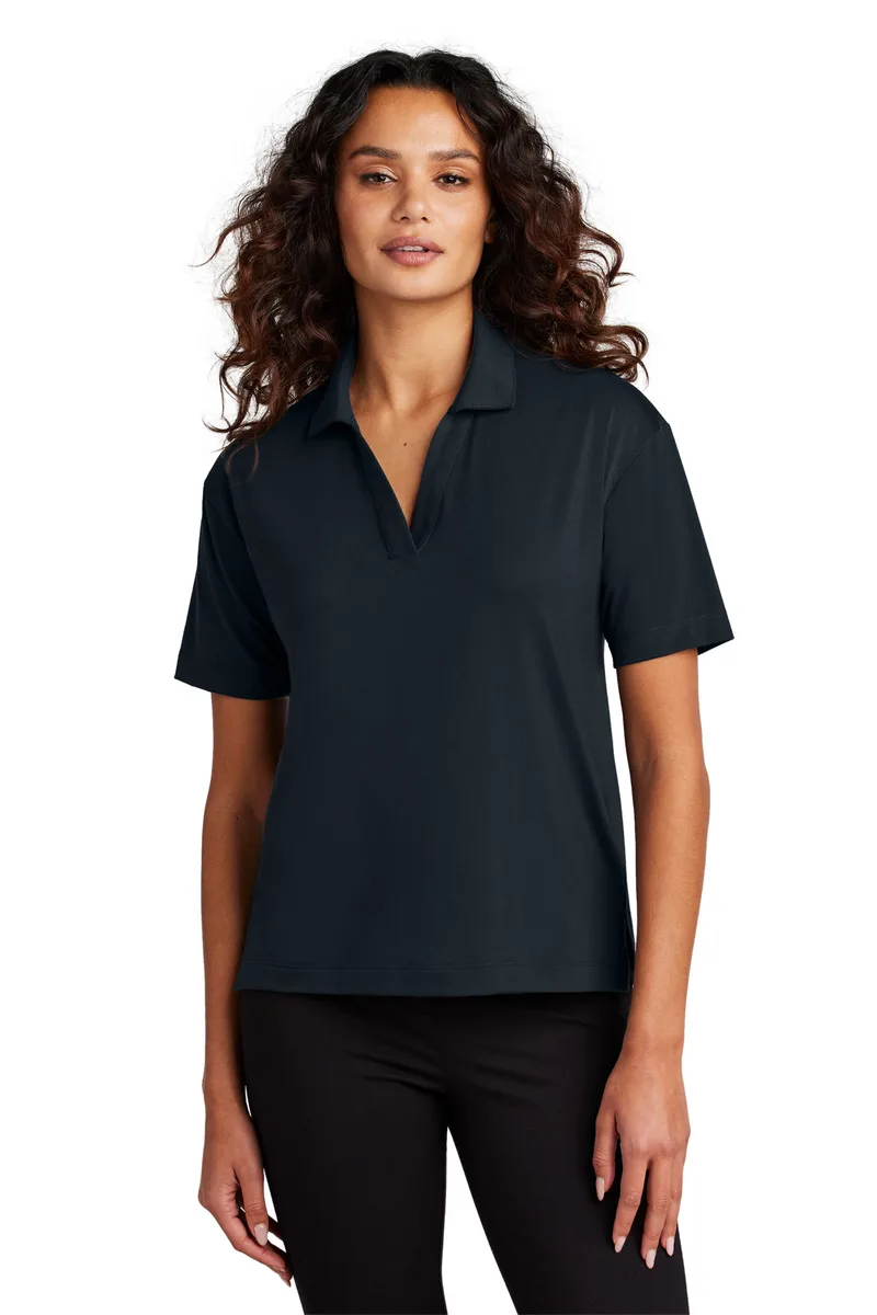 Mercer+Mettle® Women's Stretch Jersey Polo view 6