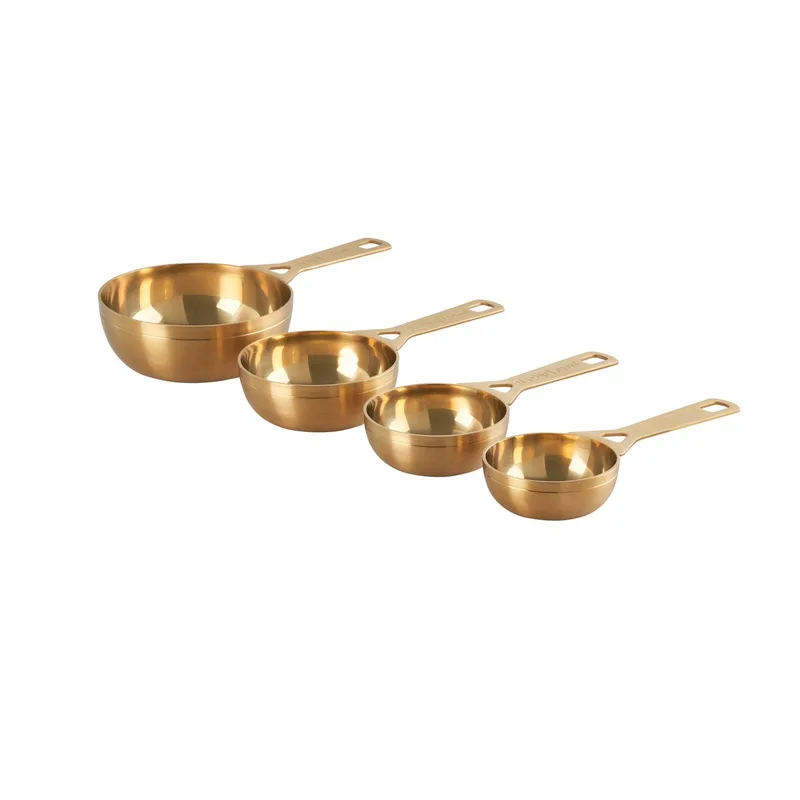 Le Creuset 4Pc Gold Measuring Cup Set