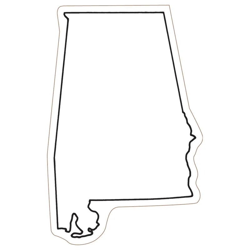 Alabama State Magnet view 2