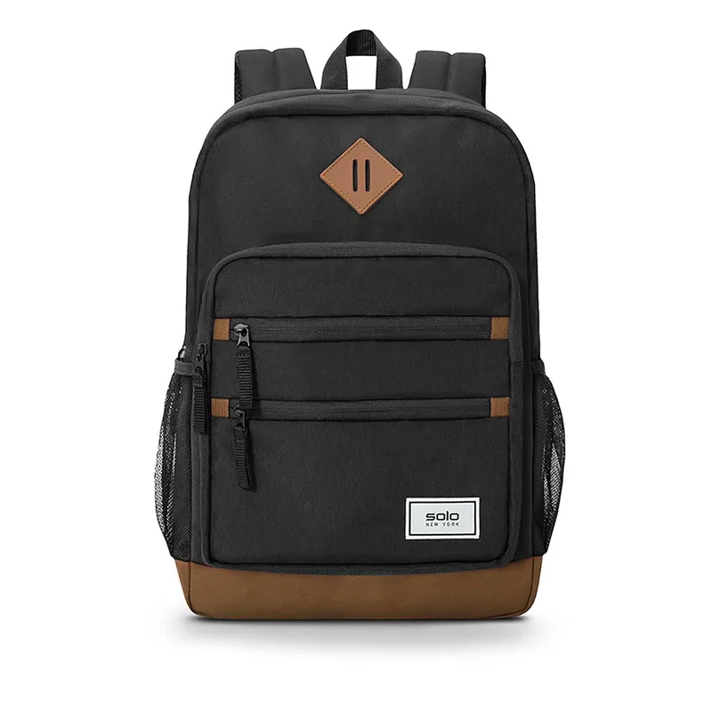 Solo New York Re:Fresh Machine Washable Black Backpack