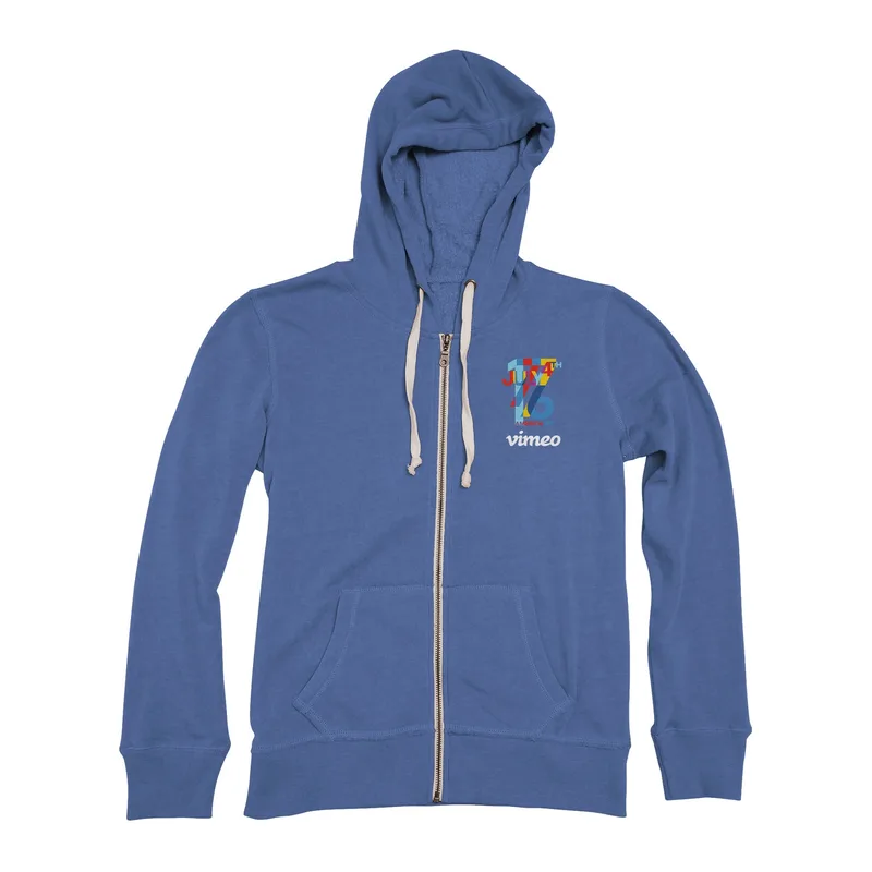 America250 ACE Ladies' Super Soft Whisper Fleece Full Zip Hoodie view 2