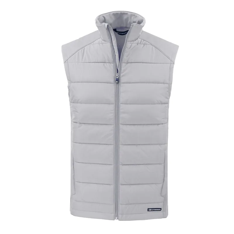 Cutter & Buck Evoke Hybrid Eco Softshell Recycled Mens Full Zip Vest view 2