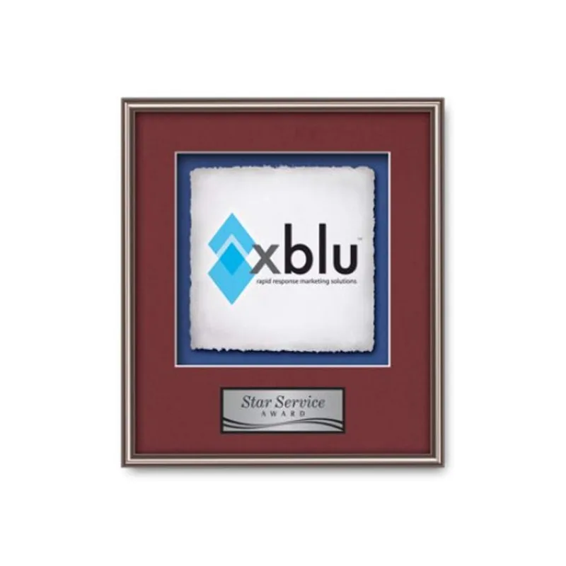 9.75" H x 8.25" W