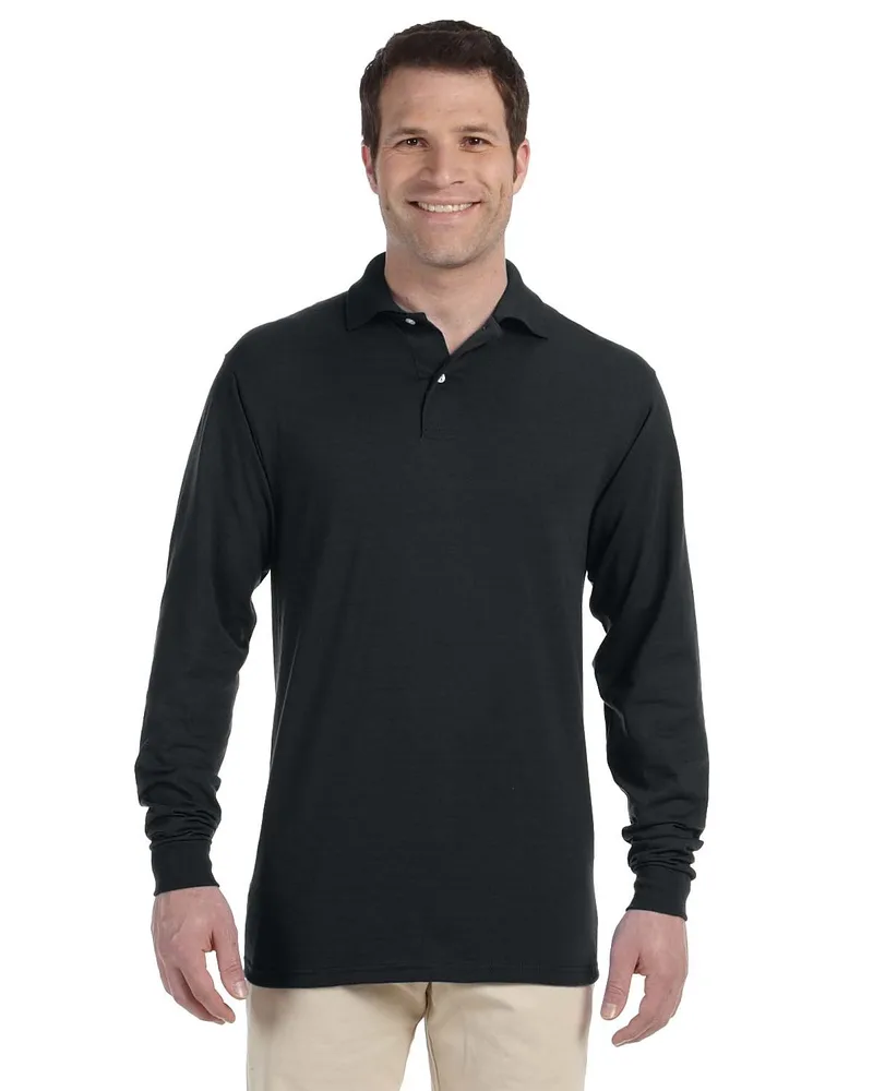 Jerzees Adult DRI-POWER® ACTIVE Long-Sleeve Jersey Polo