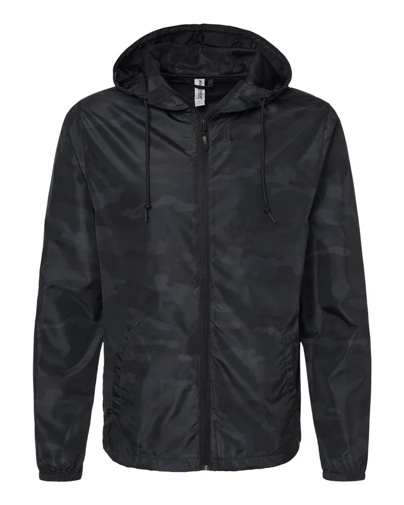 Independent Trading Co.® Men's Lightweight Windbreaker Full-Zip Jacket view 6