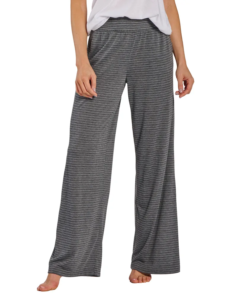 BOXERCRAFT Ladies' Evelyn Stripe Wide Leg Pant