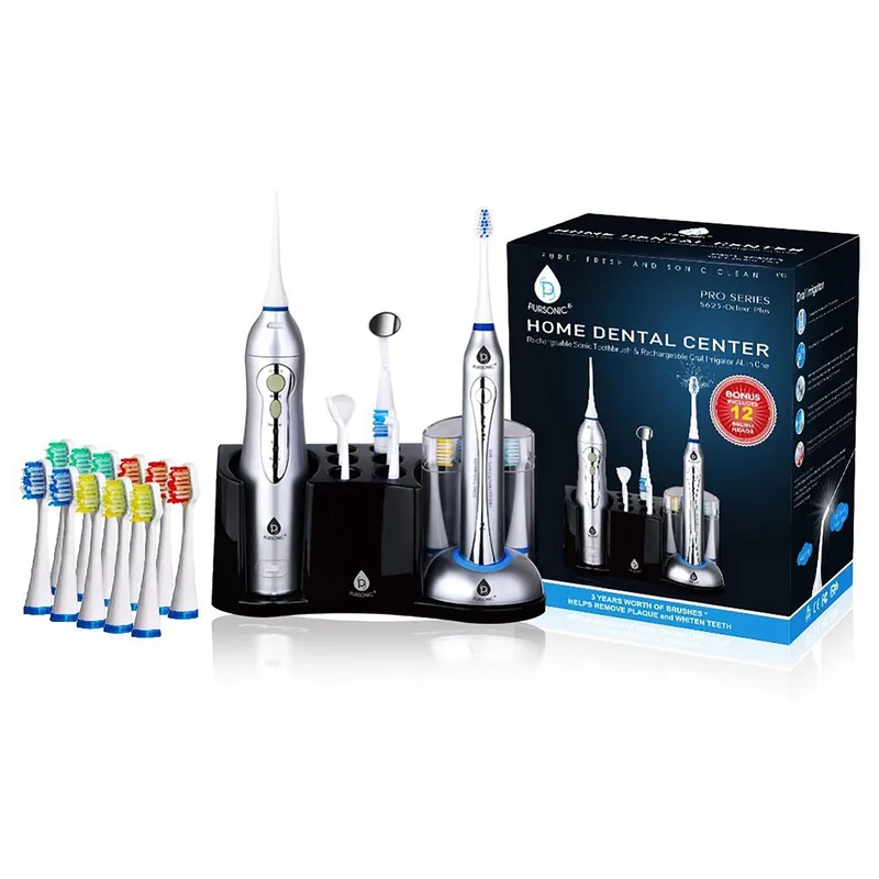 Pursonic Rechargeable Sonic Toothbrush And Rechargeable Water Flosser