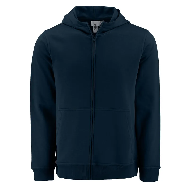 Clique Drive Recycled Unisex Full Zip Hooded Sweatshirt view 2