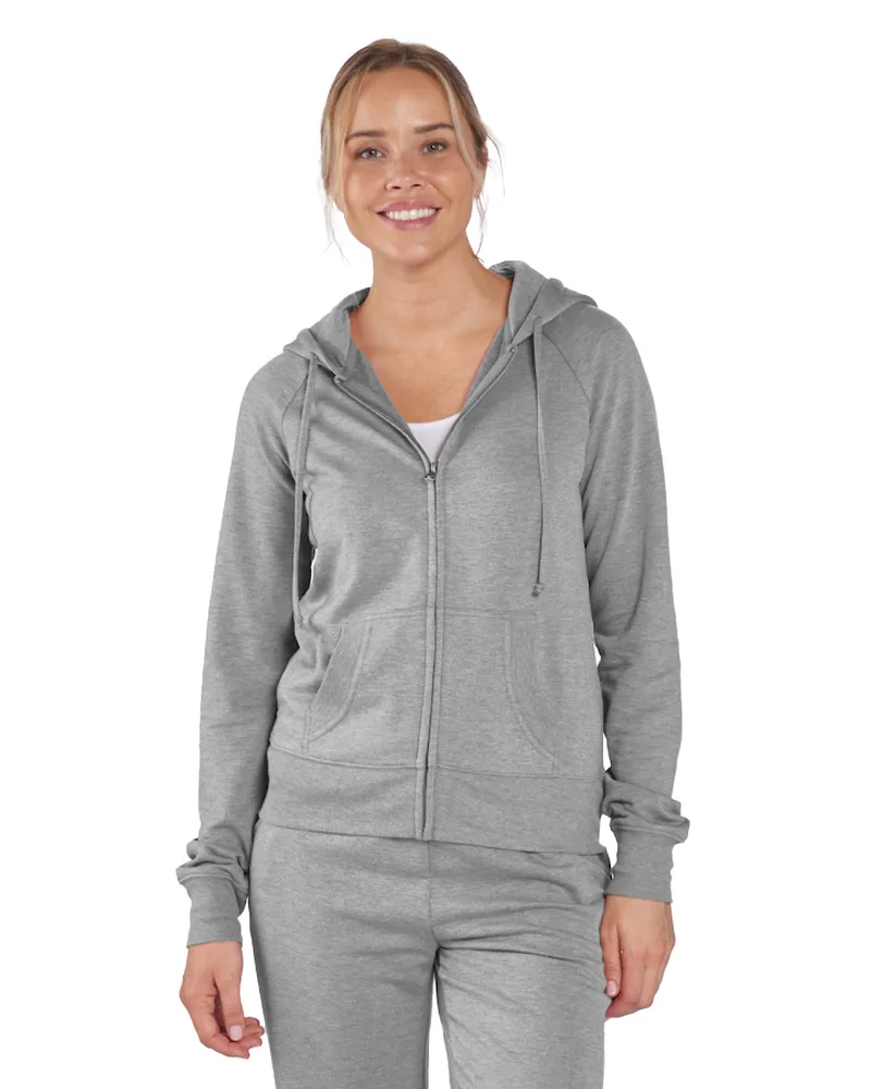BOXERCRAFT Ladies' Dream Fleece Hooded Full-Zip view 3