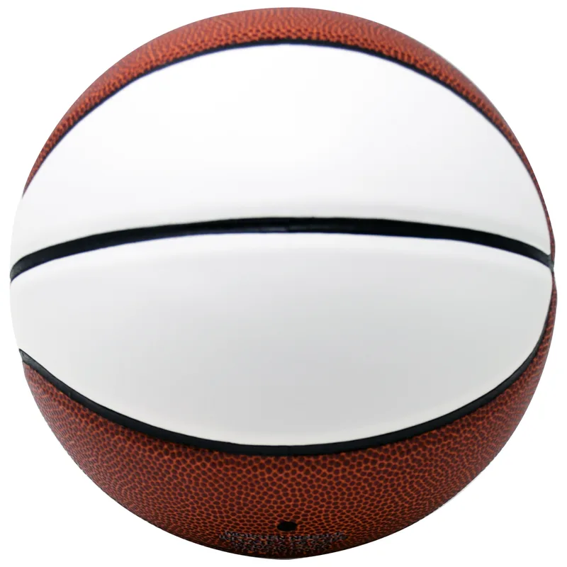 Autograph Basketball with Two White Panels view 2
