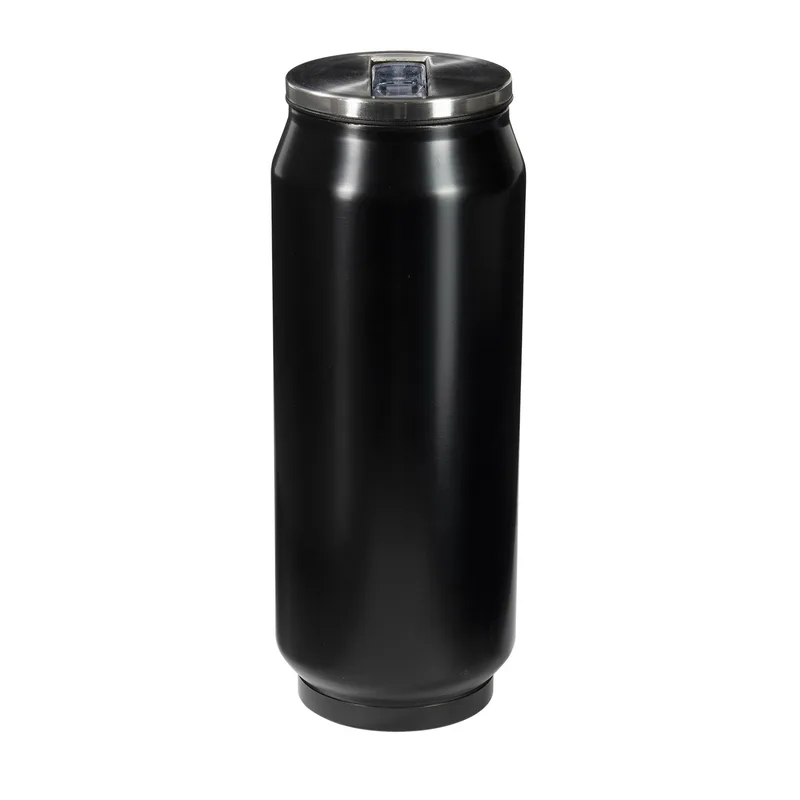 17 oz Vacuum Can with Straw view 3