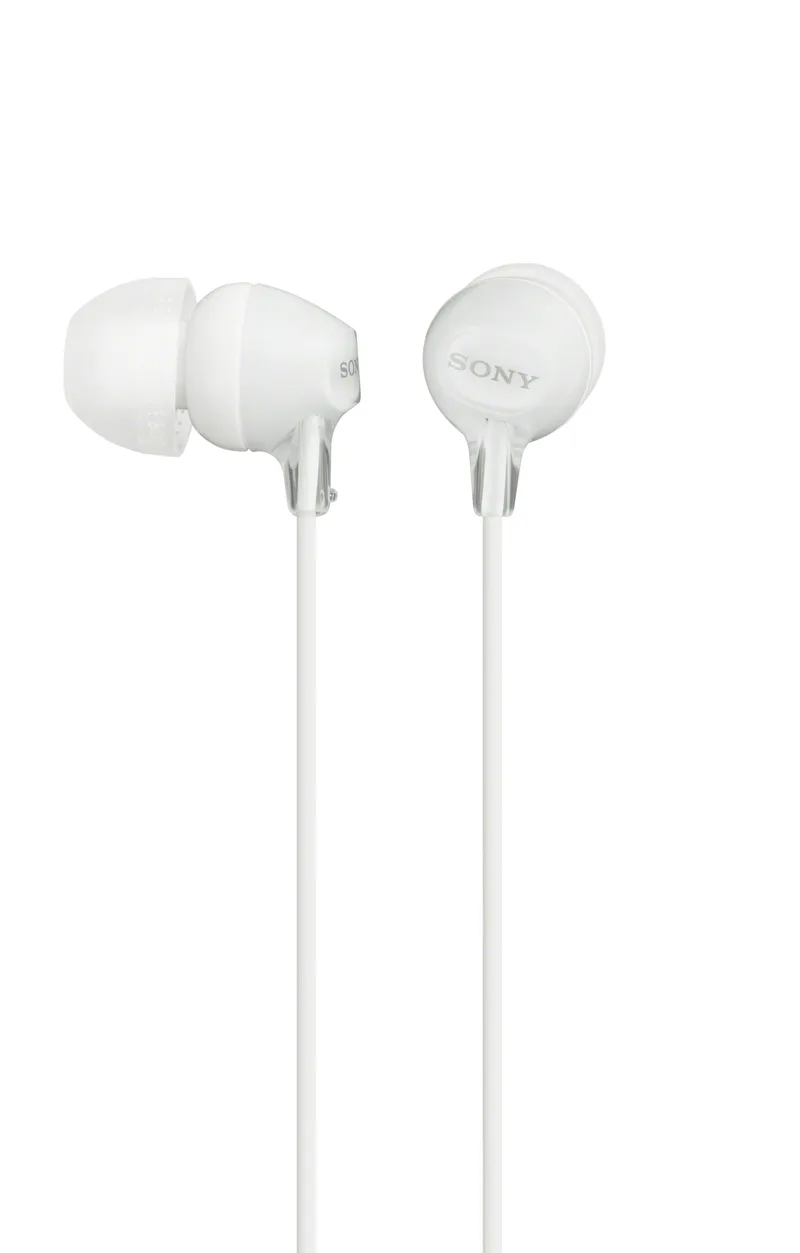 Sony White EX Series Fashion Color Ear Buds