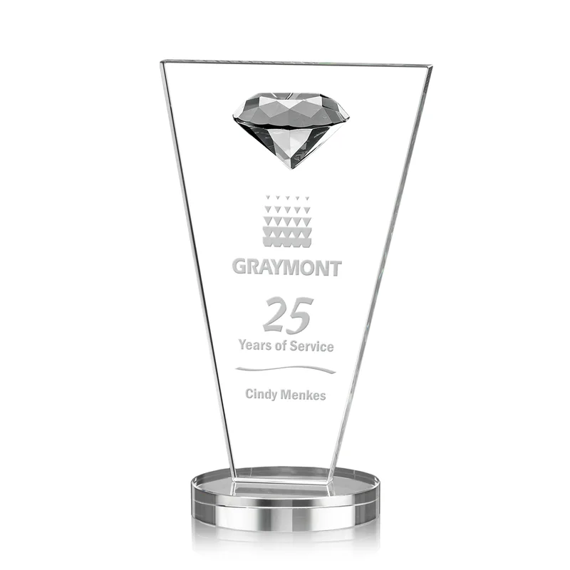 Diamond, 3.625" x 6.5" x 2.75"