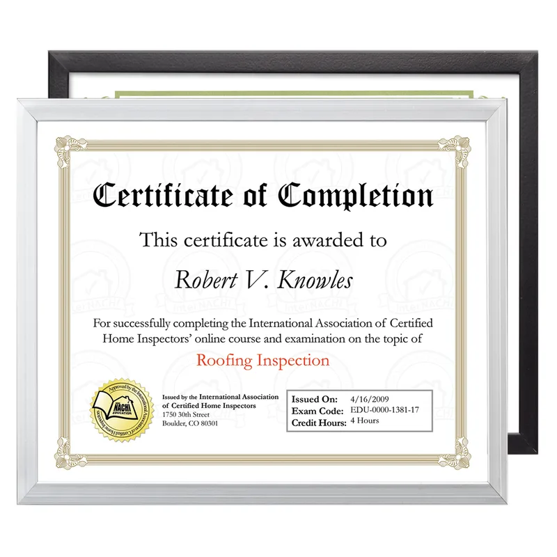 Acacia Certificate Holder
