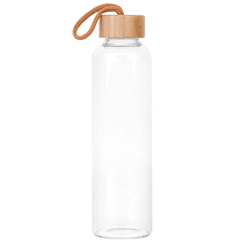 18 Oz. Vidro Glass & Bamboo Bottle view 2