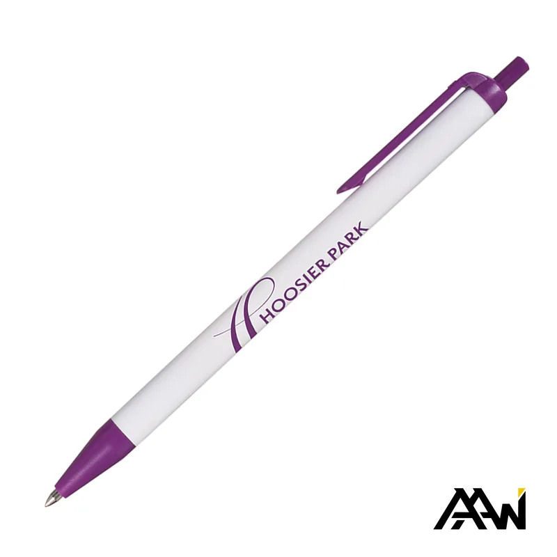 White / Matte Purple