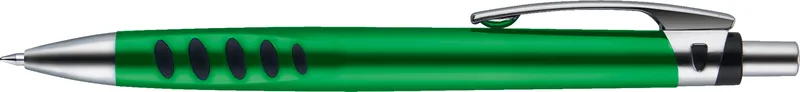 Metallic Green/Silver/Black Blank Side View