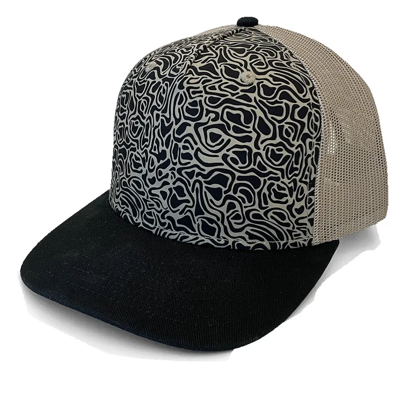 Sublimated 5-Panel Mesh Back Cap view 2
