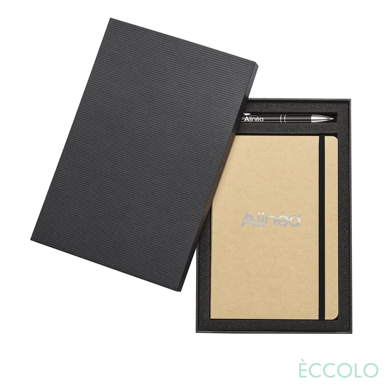 Journal & Clicker Pen Gift Set