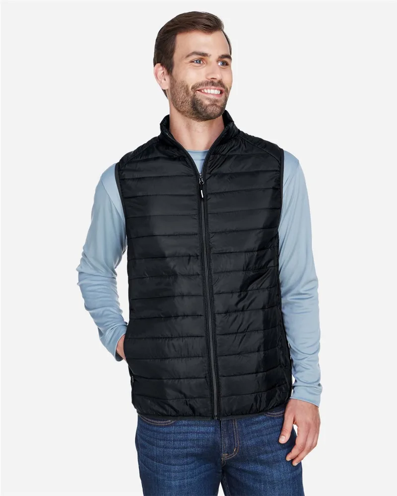 CORE365™ Men's Prevail Packable Puffer Vest view 2