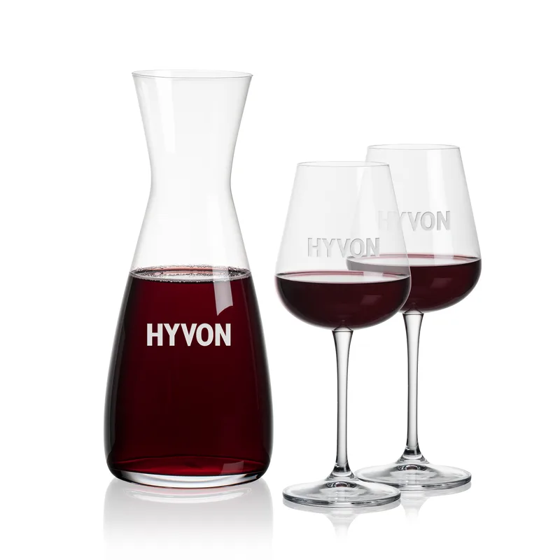 Carafe & 2 Wine
