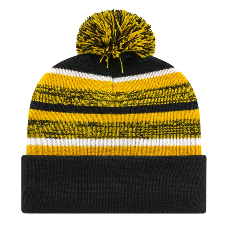 Fleece Lined Knit Cap With Cuff view 2