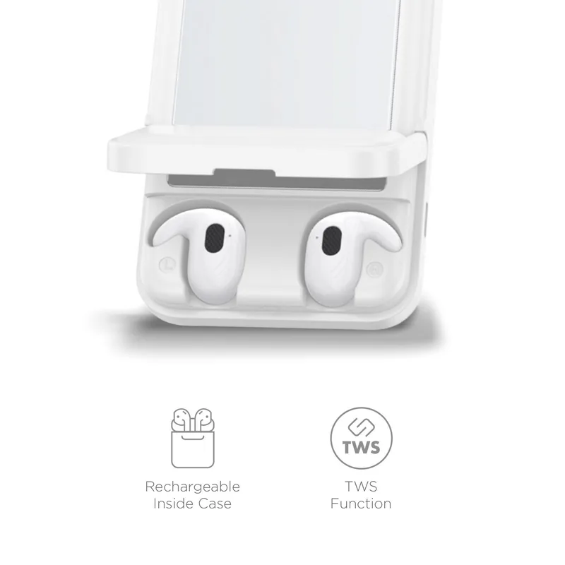 Arcadia, 7700 mAh Wireless Power Bank with TWS Earphones view 4