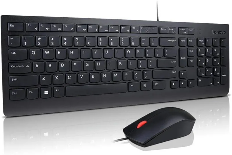 Lenovo Lenovo Essential Wired Combo Keyboard And Mouse
