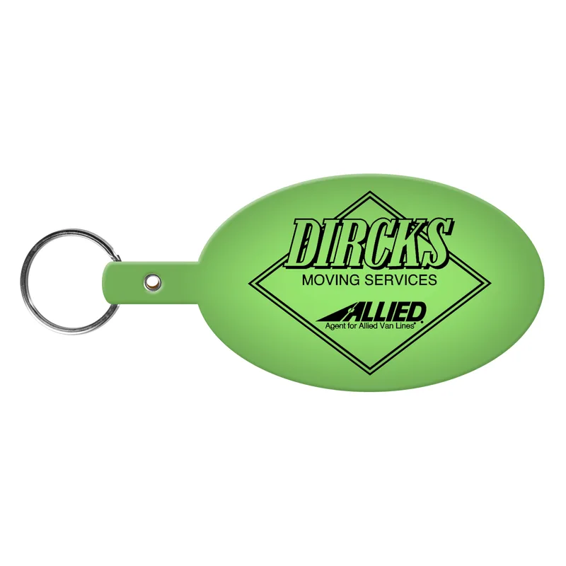 Large Oval Flexible Key Tag view 5