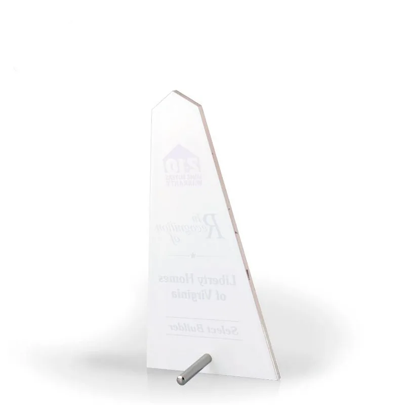 Luxor Acrylic Award, Small 8"x4.75" view 2