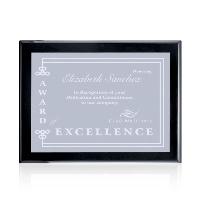 Black, 9" x 12"