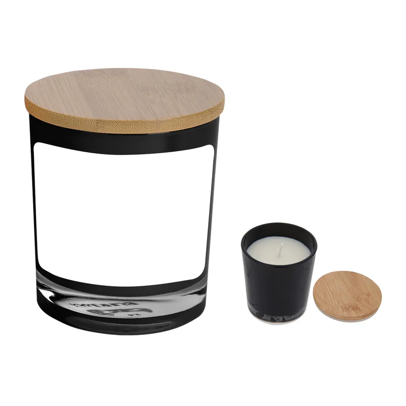 Bamboo Soy Candle With Full Color Label view 2